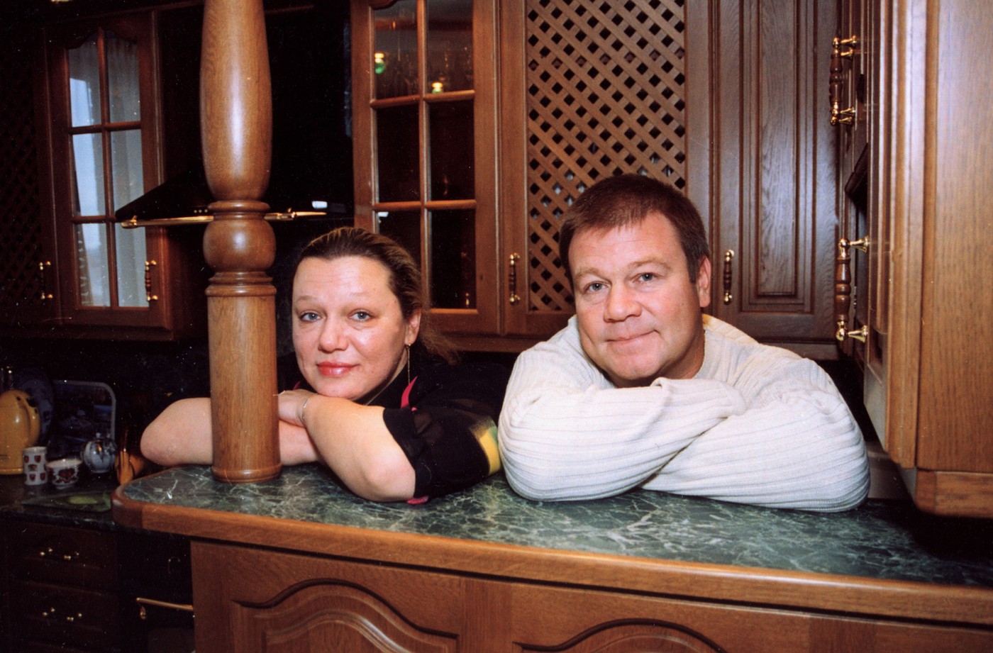 Сергей Селин с женой Ларисой